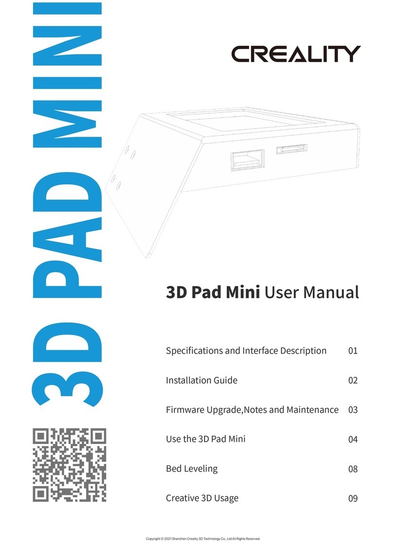 Creality 3D Pad user manual