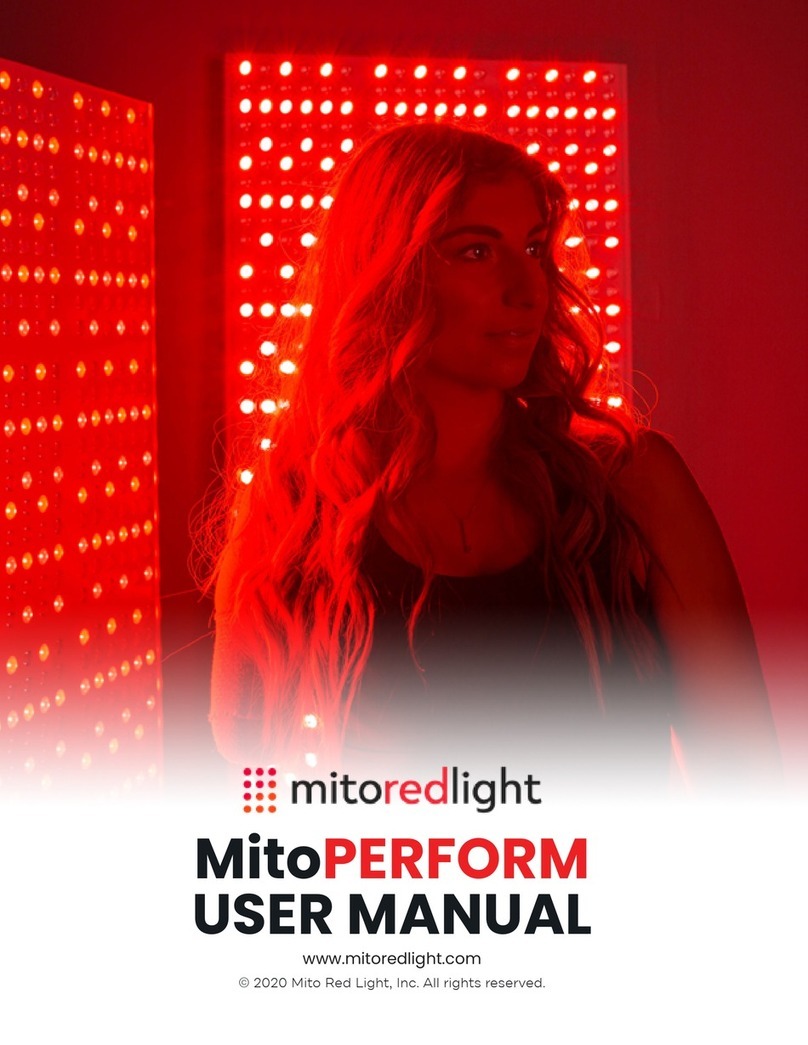 mitoredlight MitoPERFORM User manual