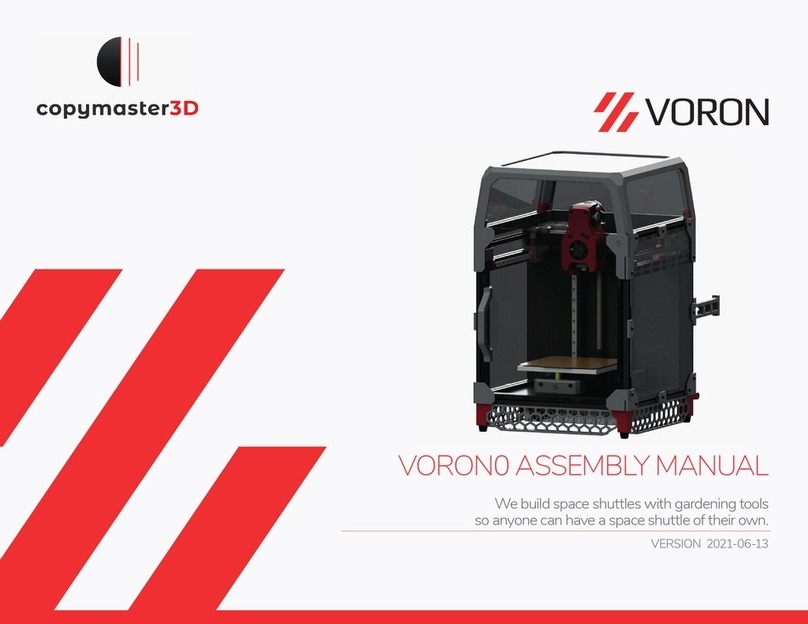 copymaster3D VORON0 Assembly manual