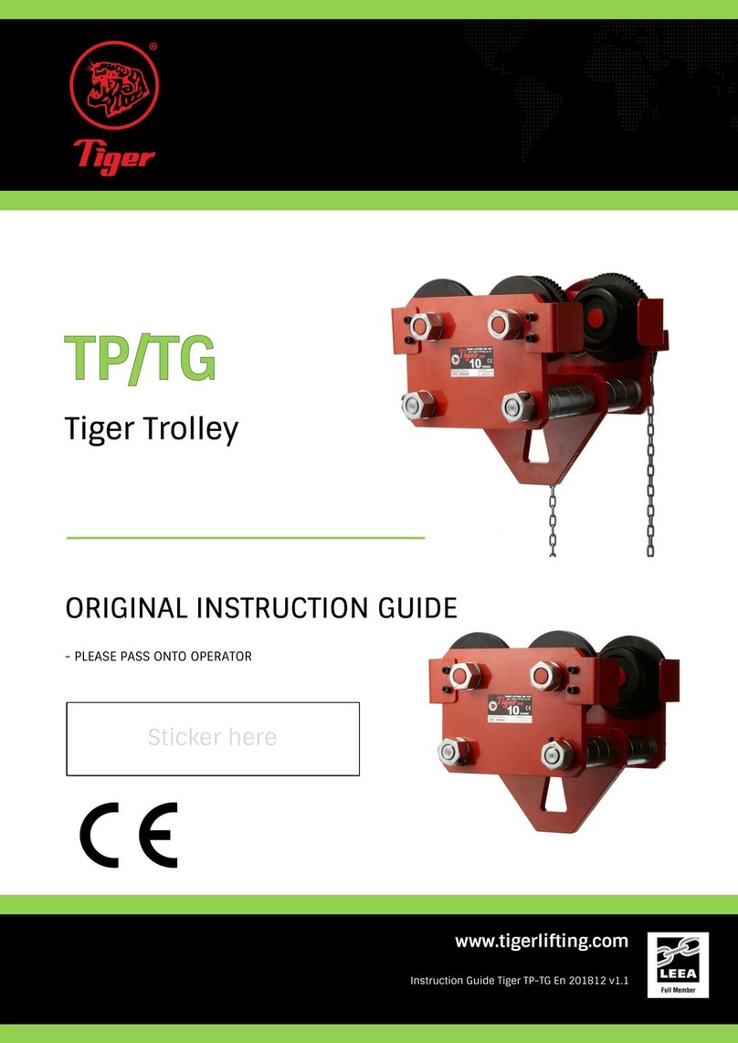 Tiger TP Original instruction guide