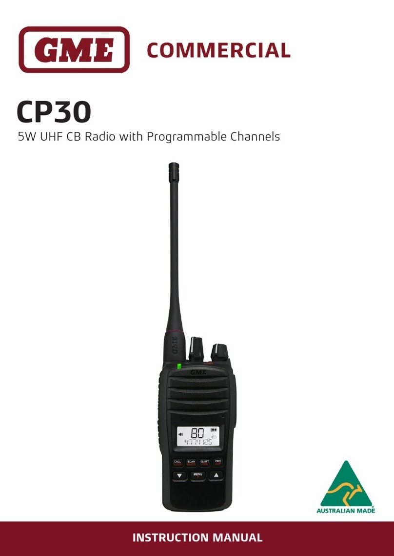 GME CP30 User manual