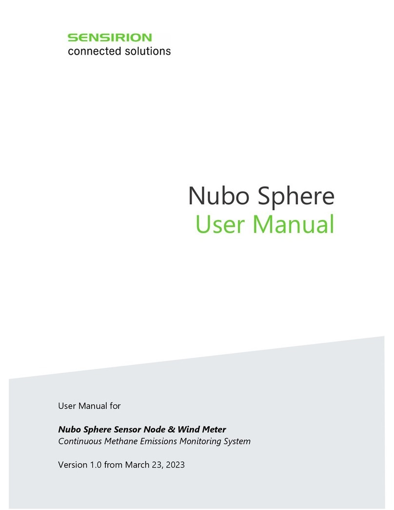 SENSIRION Nubo Sphere user manual