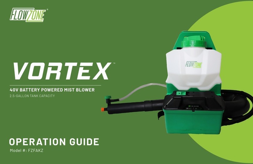 Flowzone Vortex FZFAKZ Operation guide