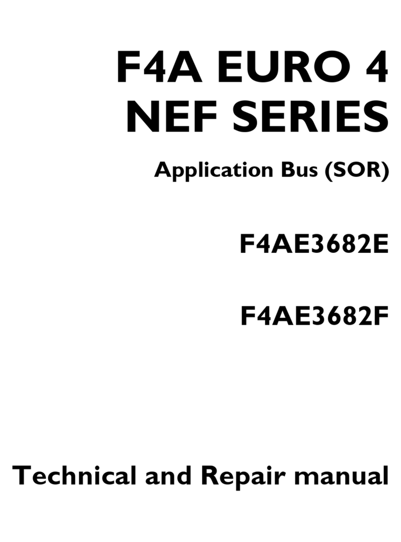 SATIZ F4A EURO 4 NEF Series Technical and repair manual