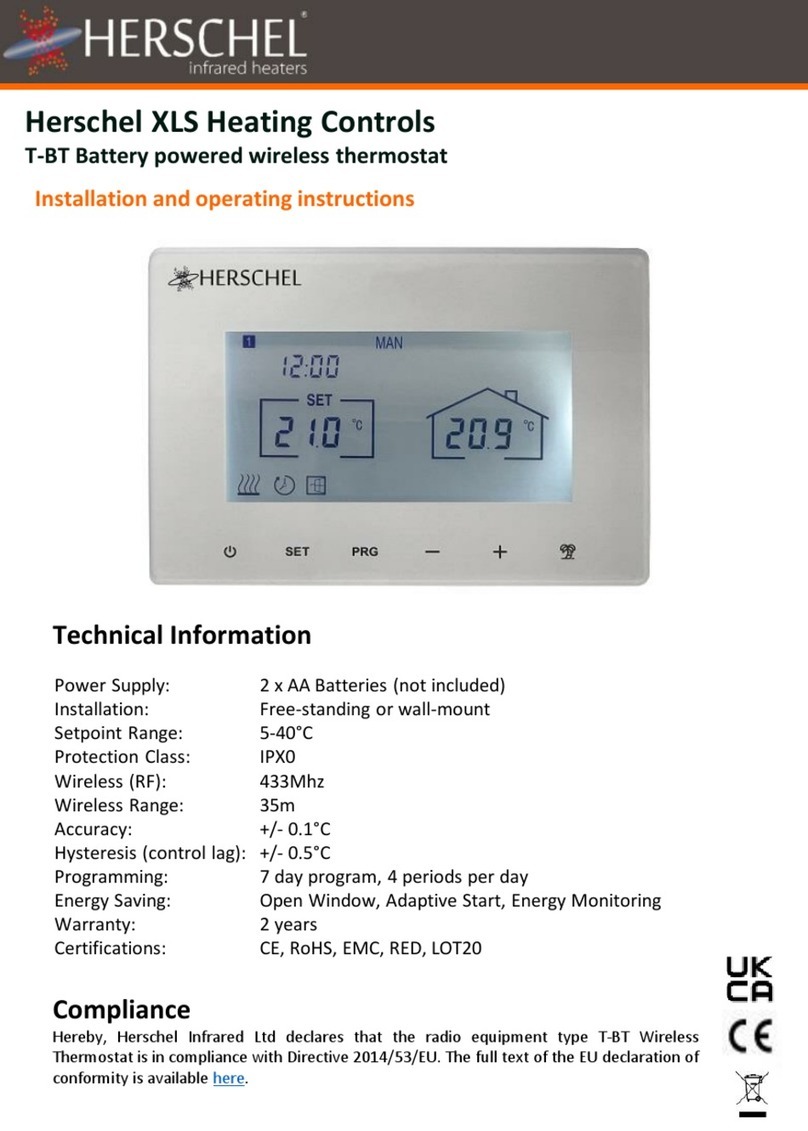 Herschel XLS User manual