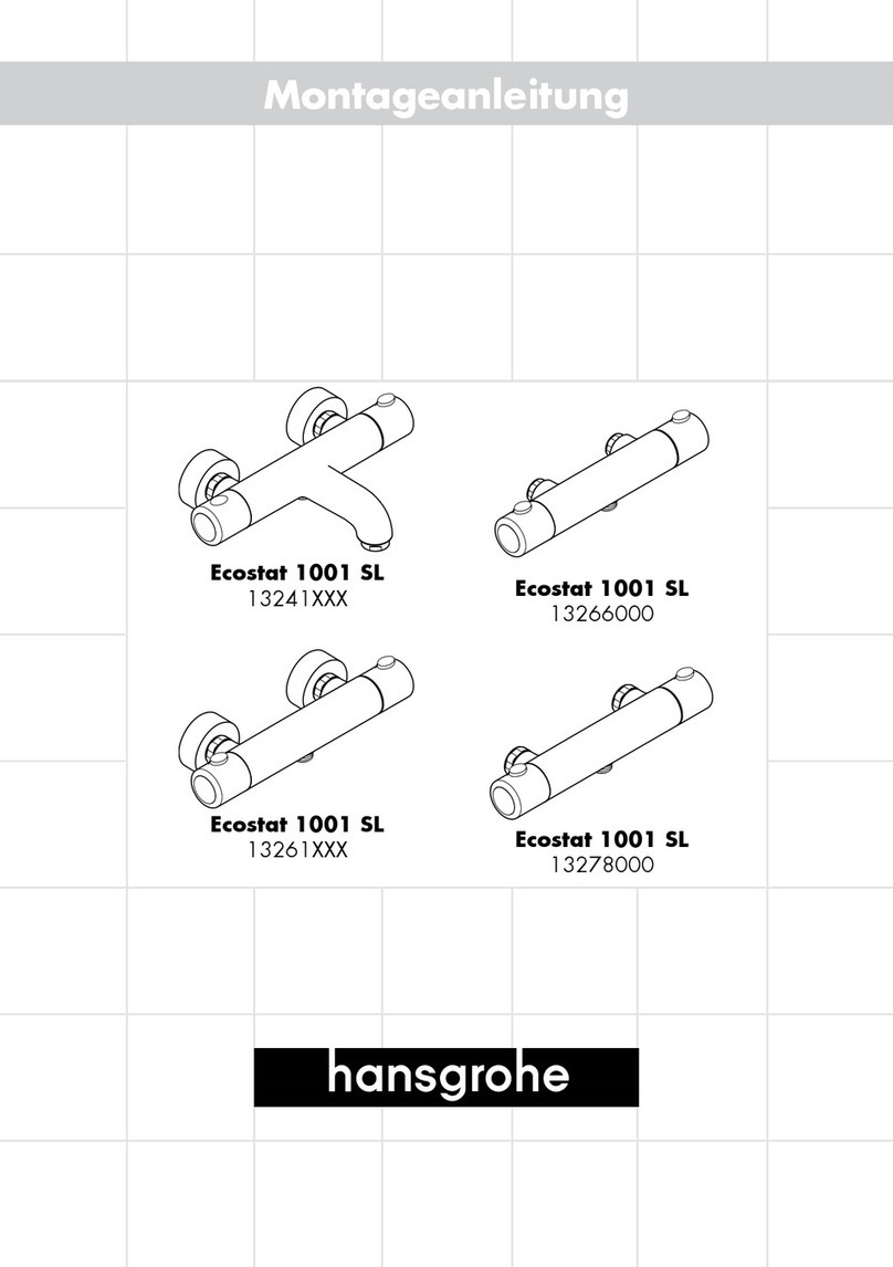 Hans Grohe Ecostat 1001 SL 13241 Series User manual