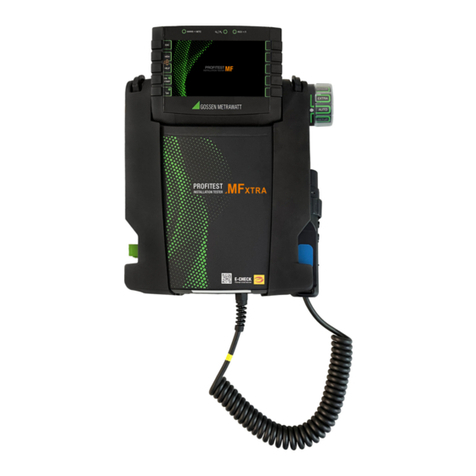 Gossen MetraWatt PROFITEST MF Series operating instructions
