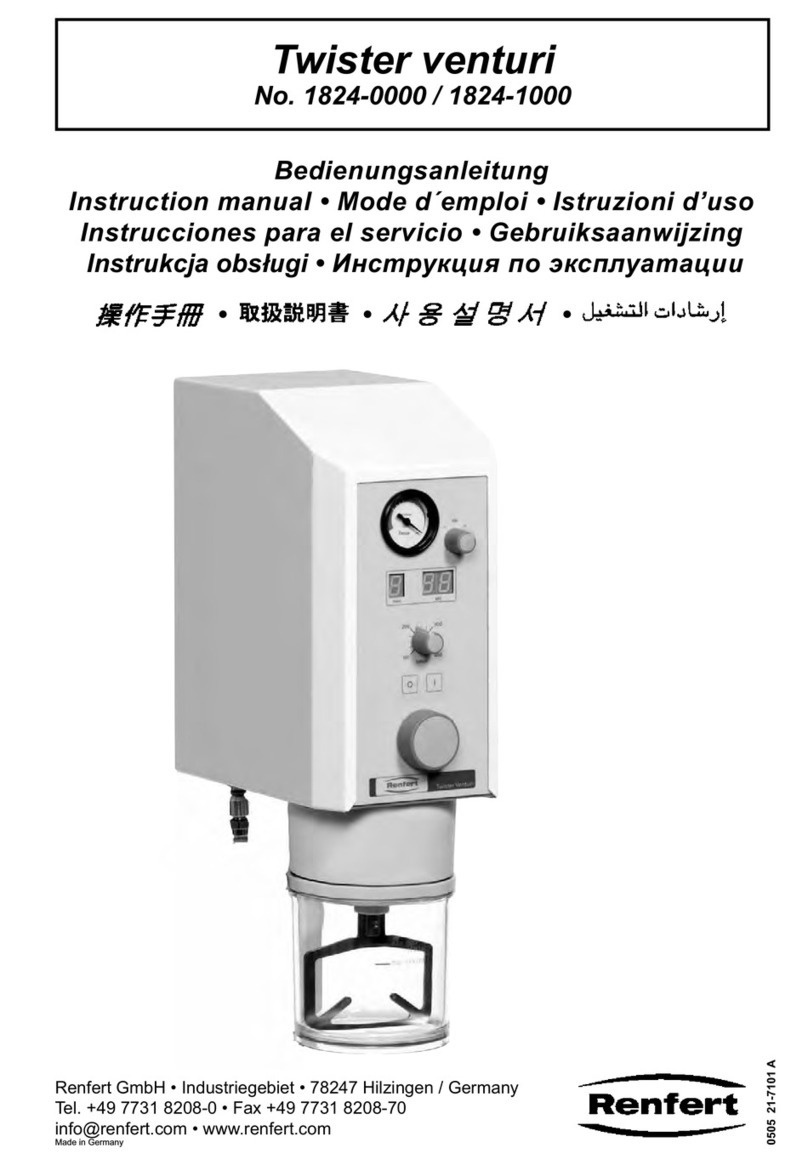 Renfert Twister venturi User manual