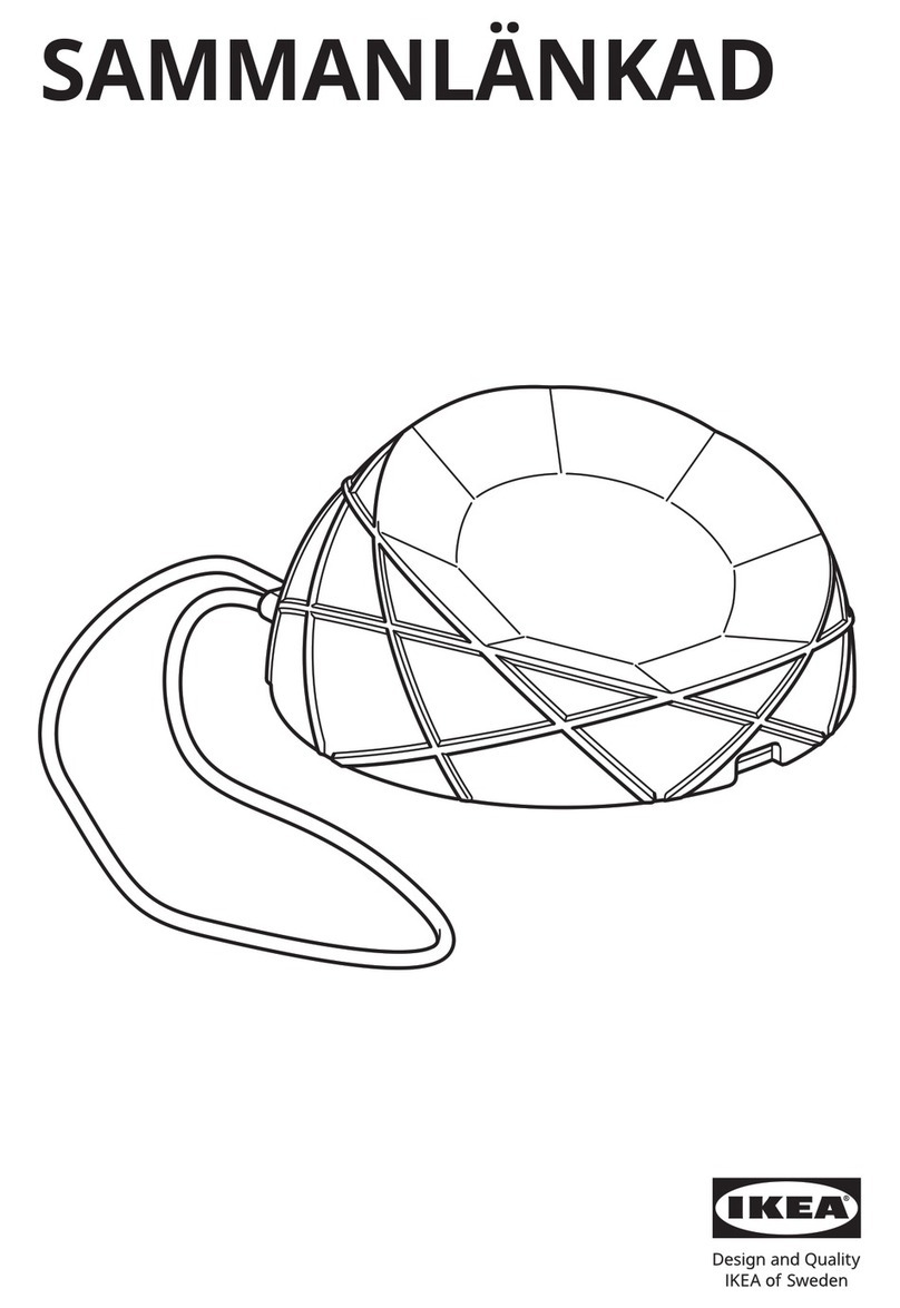IKEA SAMMANLANKAD User manual