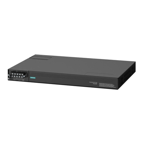 Siemens SIMATIC NET RUGGEDCOM RS416P installation manual