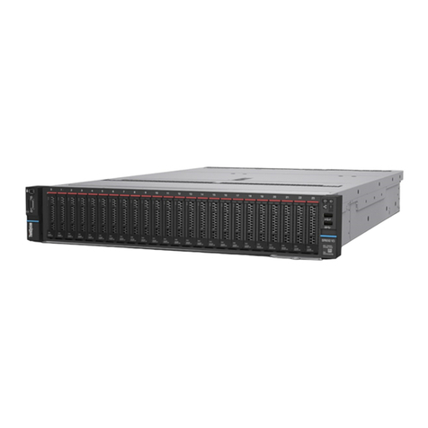 Lenovo ThinkSystem SR650 V3 7D75 User manual