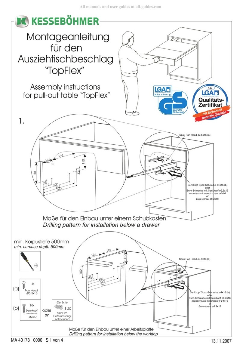 Kesseböhmer TopFlex User manual