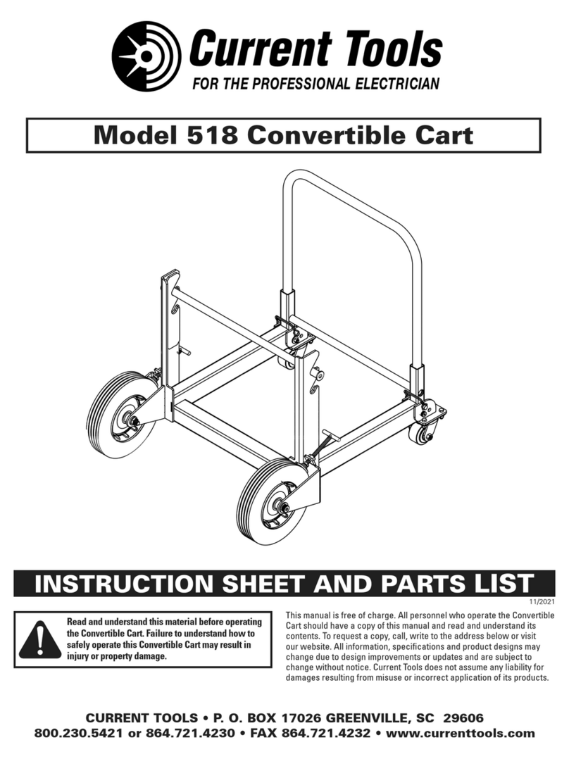 Current Tools 518 instruction sheet