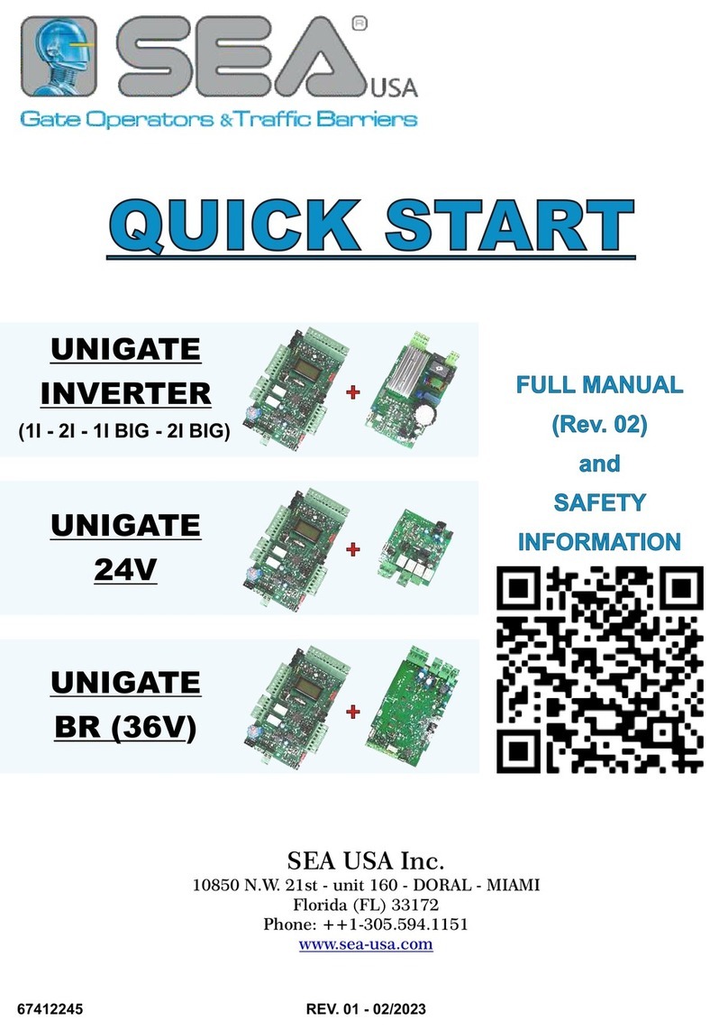 SEA UNIGATE 1I User manual