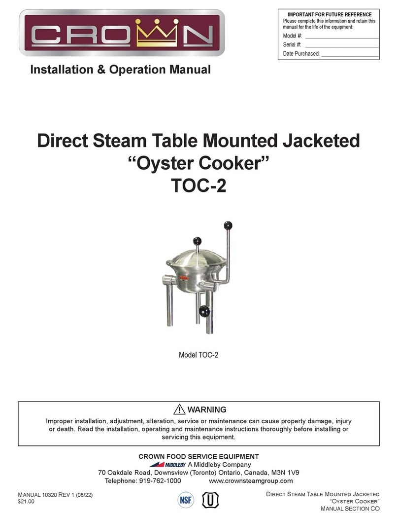 Crown TOC-2 Installation & operation manual