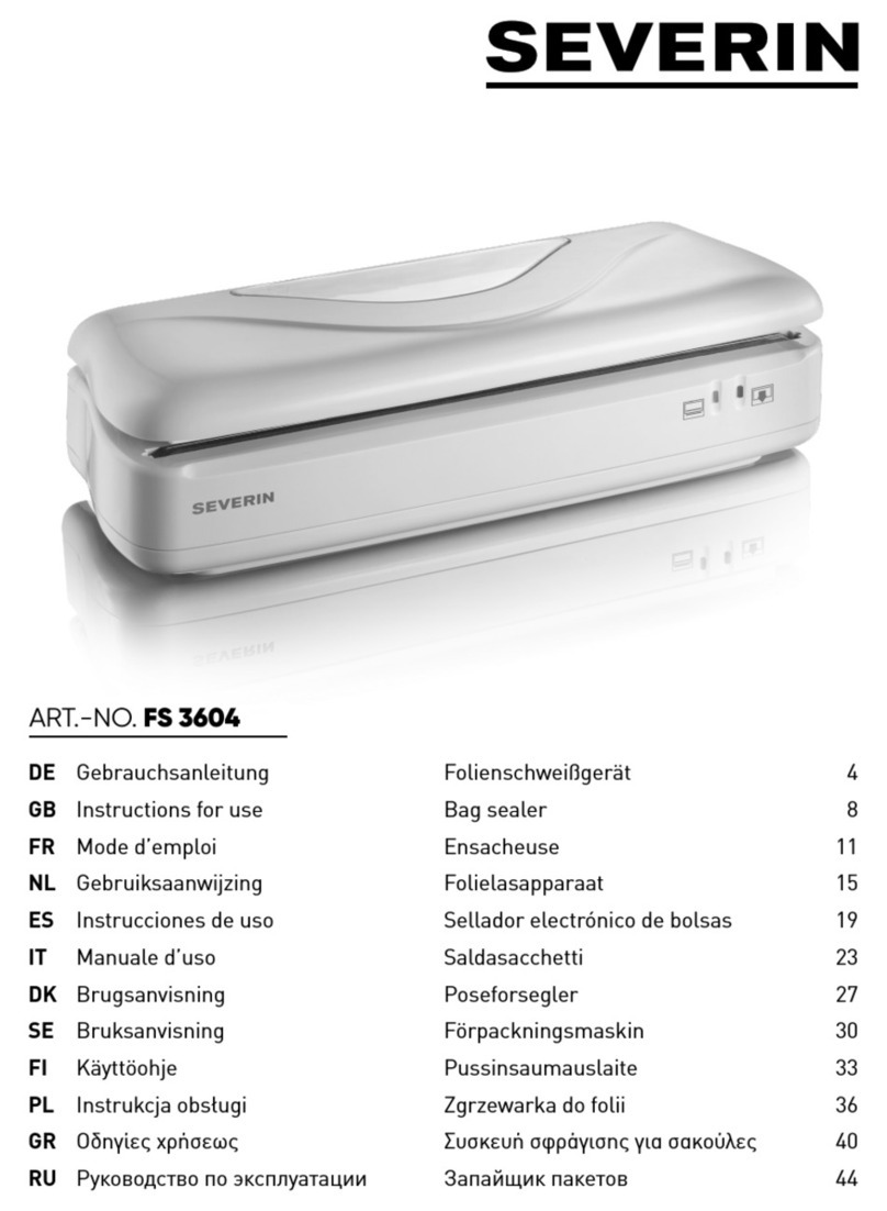 SEVERIN FS-3604 User manual