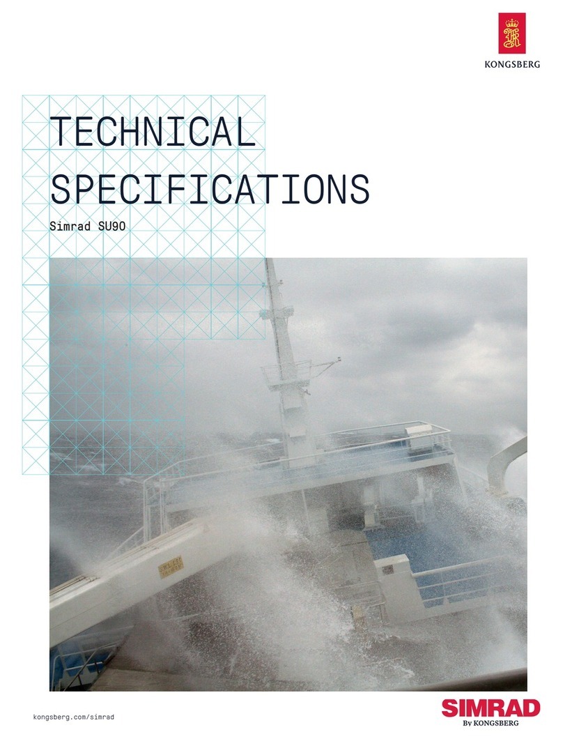 Kongsberg Simrad SU90 Series Technical specifications