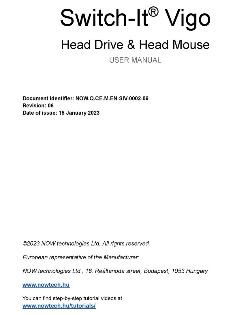 Now Technologies Switch-It Vigo User manual