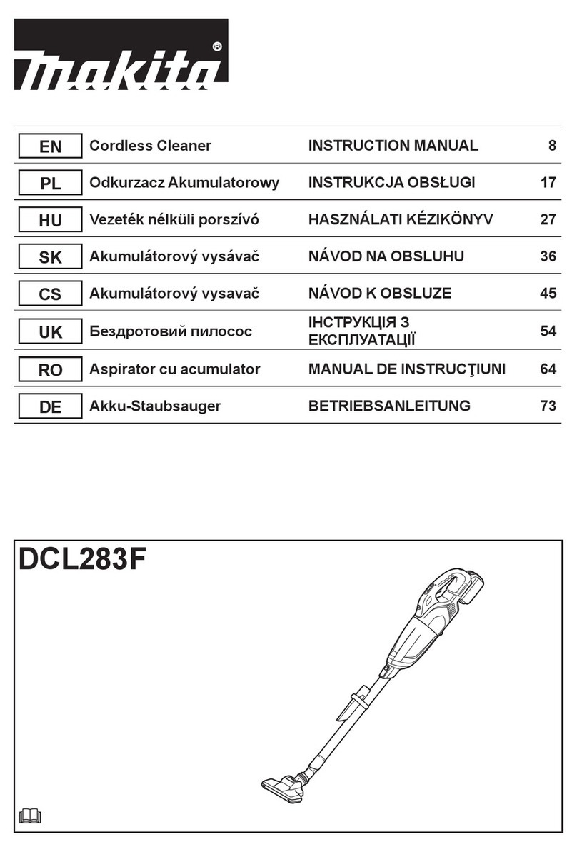 Makita DCL283F instruction manual