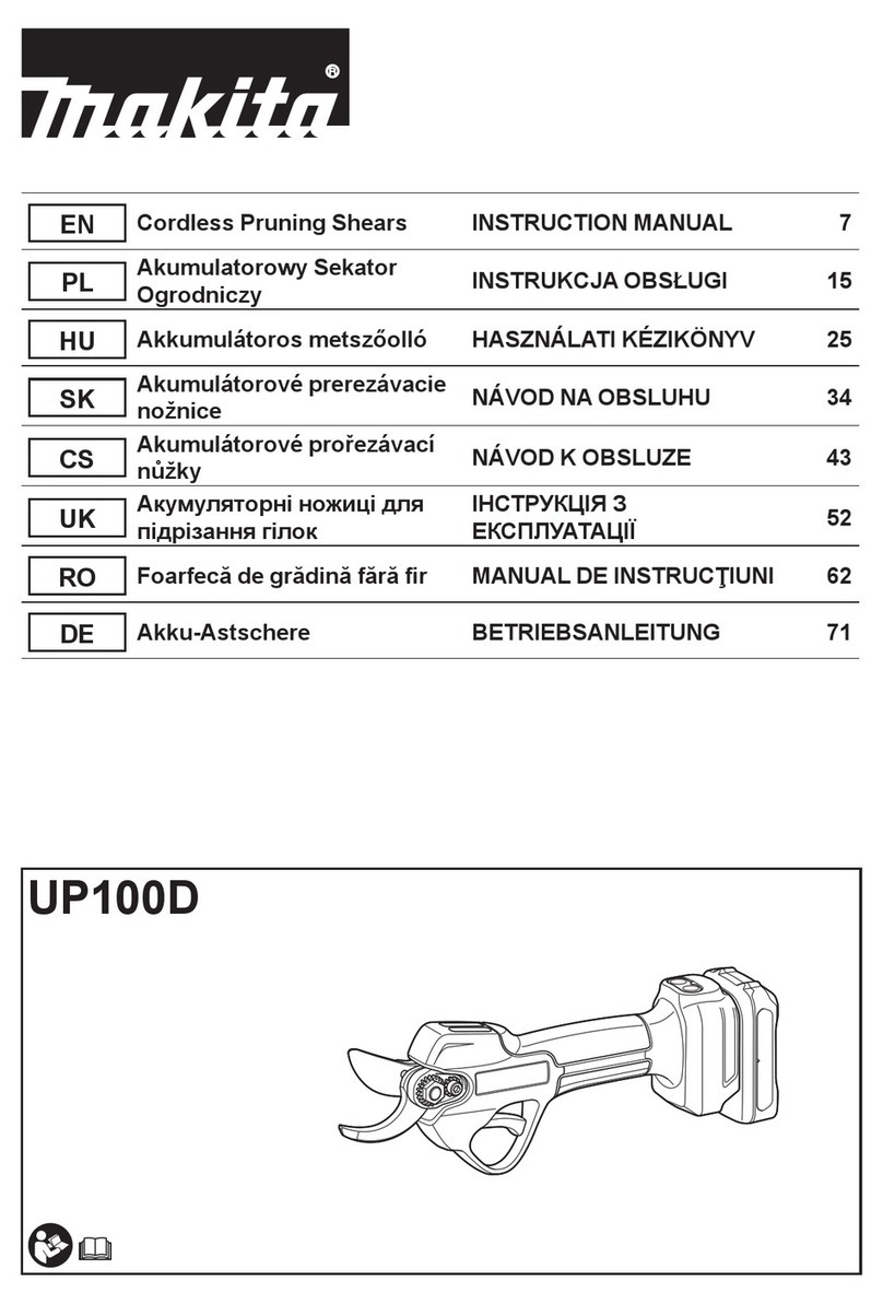Makita UP100D User manual
