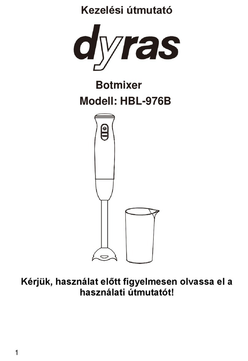 dyras HBL-976B instruction manual