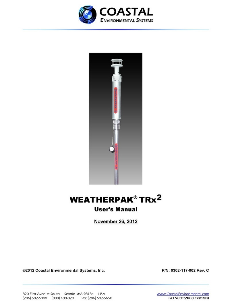 Coastal WEATHERPAK TRx2 user manual