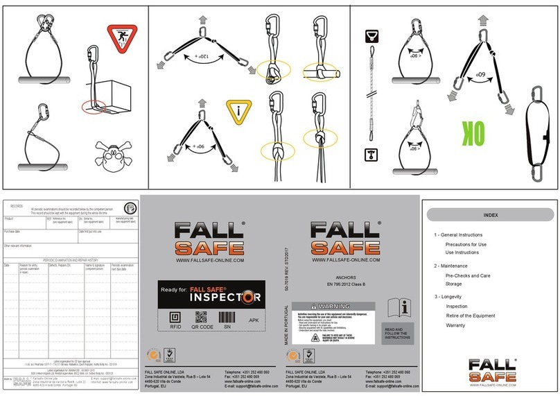 FALL SAFE FS800 User manual