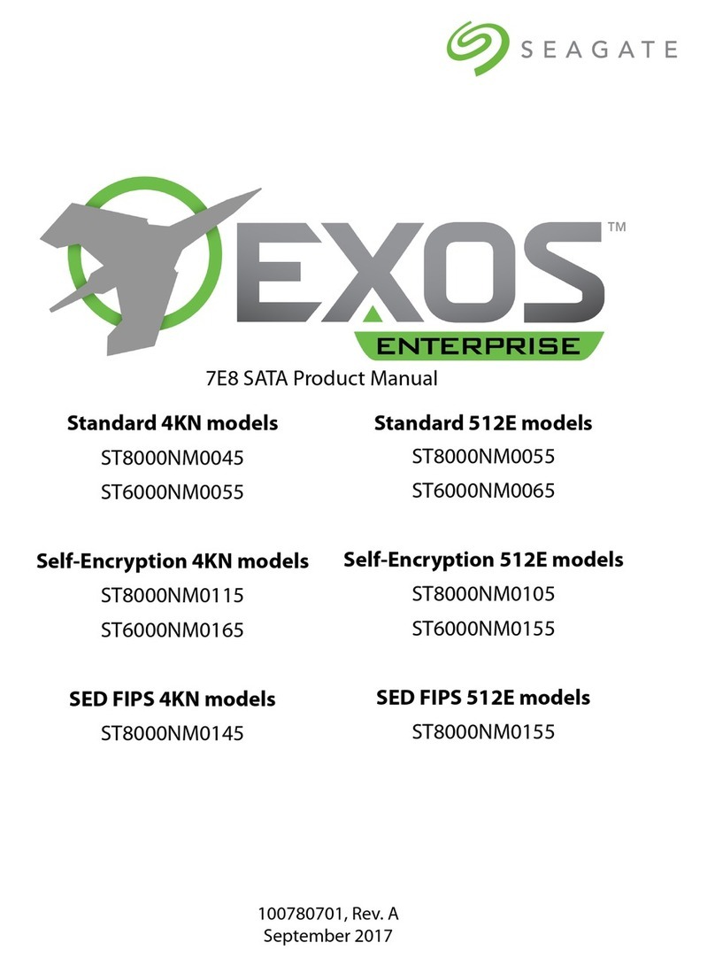 Seagate EXOS 7E8 SATA User manual