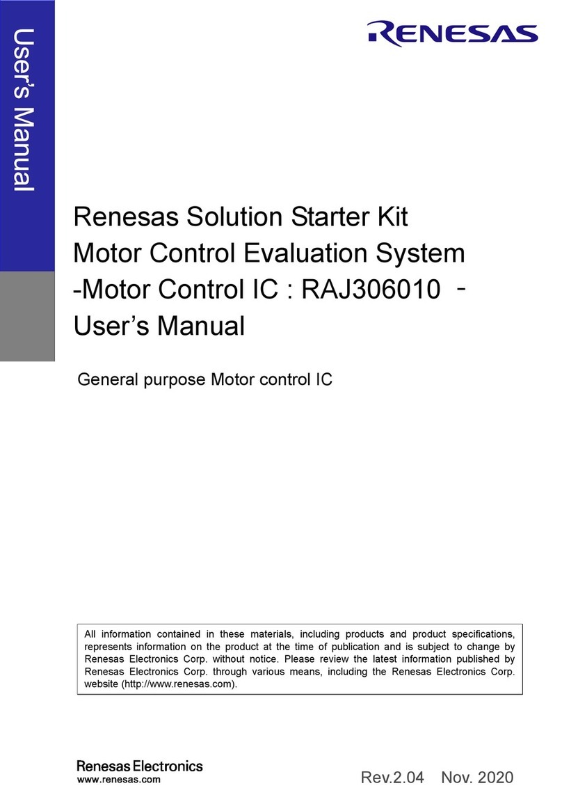 Renesas RAJ306010 user manual