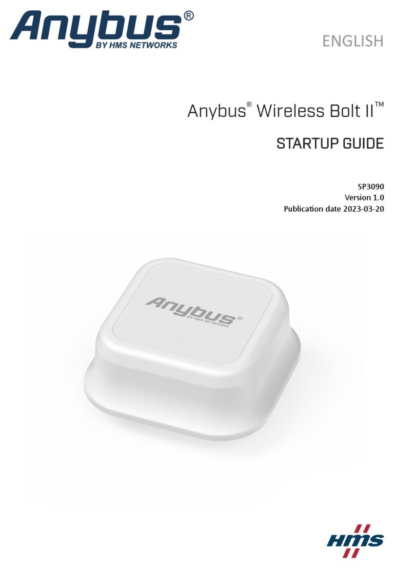 HMS Anybus Wireless Bolt II User guide
