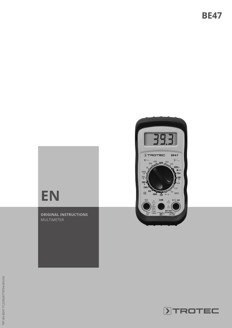 Trotec BE47 Original instructions
