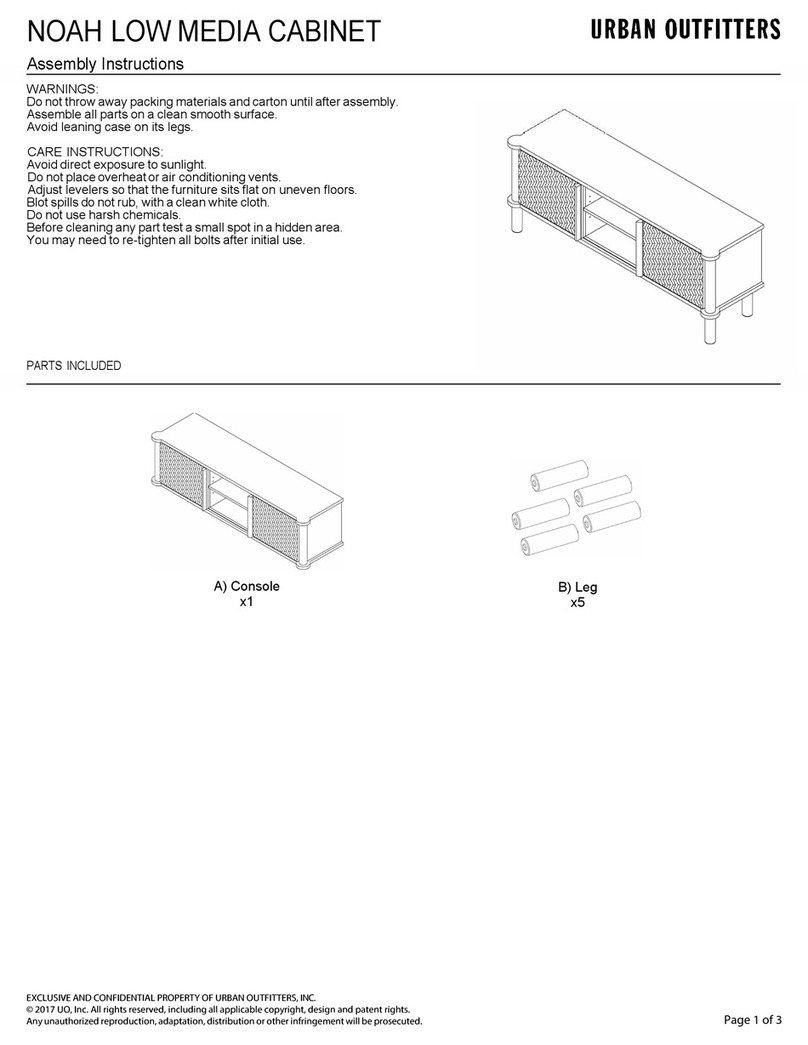 URBAN OUTFITTERS NOAH LOW 80610199 User manual