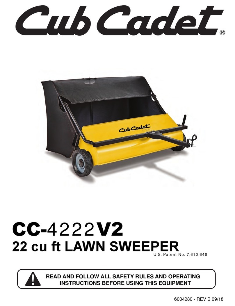 Cub Cadet CC-4222V2 operating instructions