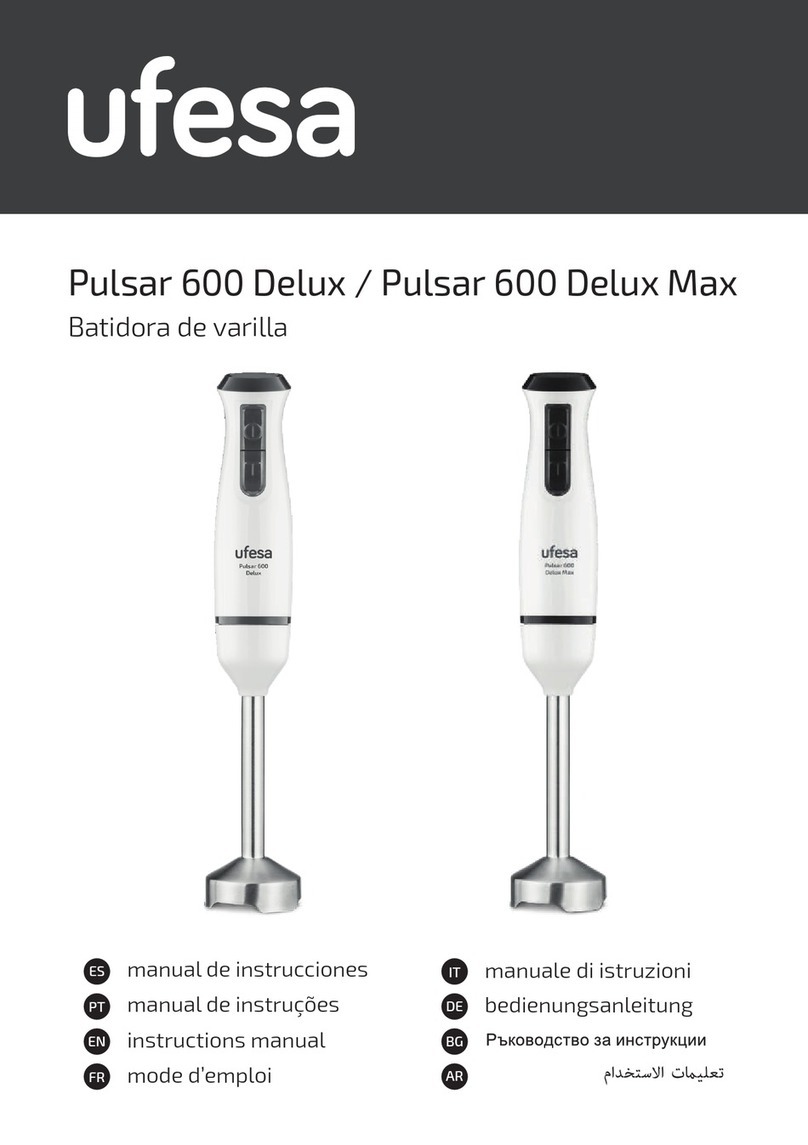 UFESA Pulsar 600 Delux instruction manual