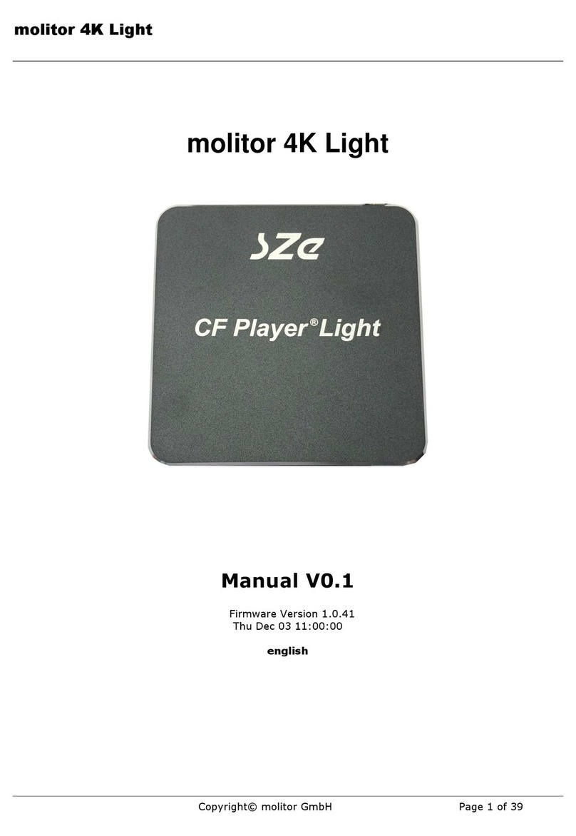 molitor 4K Light manual