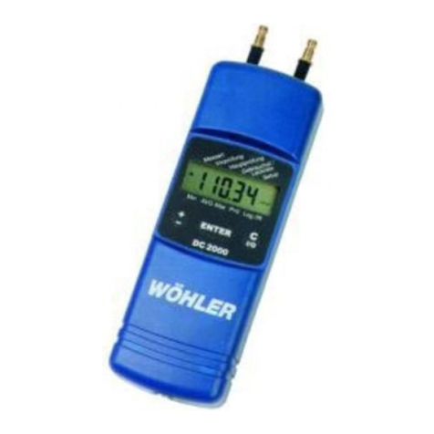 Wohler DC 2000 User manual