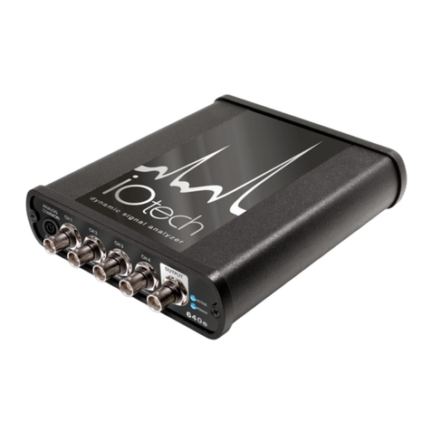 IOtech 640 user manual