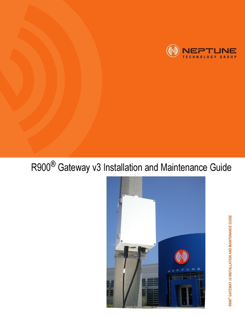 Neptune R900 Installation and maintenance guide
