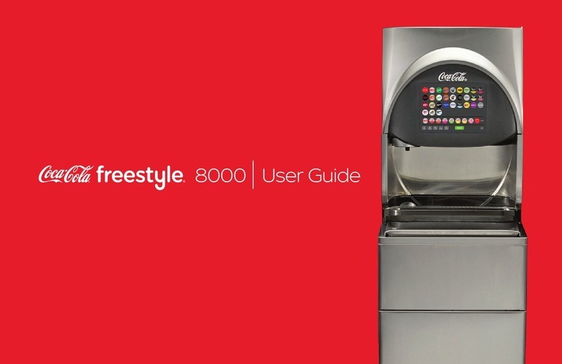 Coca-Cola freestyle 8000 User manual