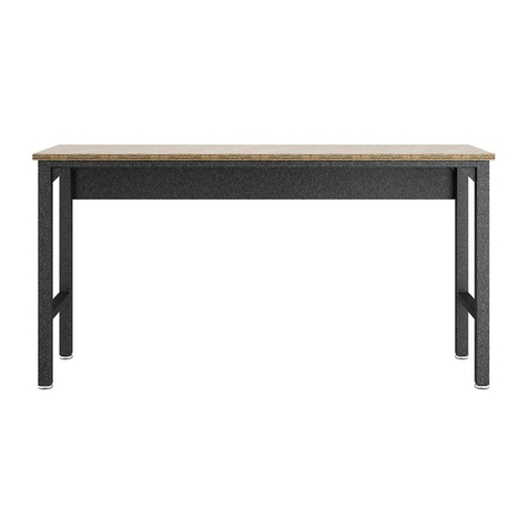 Manhattan Comfort FORTRESS GARAGE TABLE 6GMC ASSEMBLY HANDBOOK