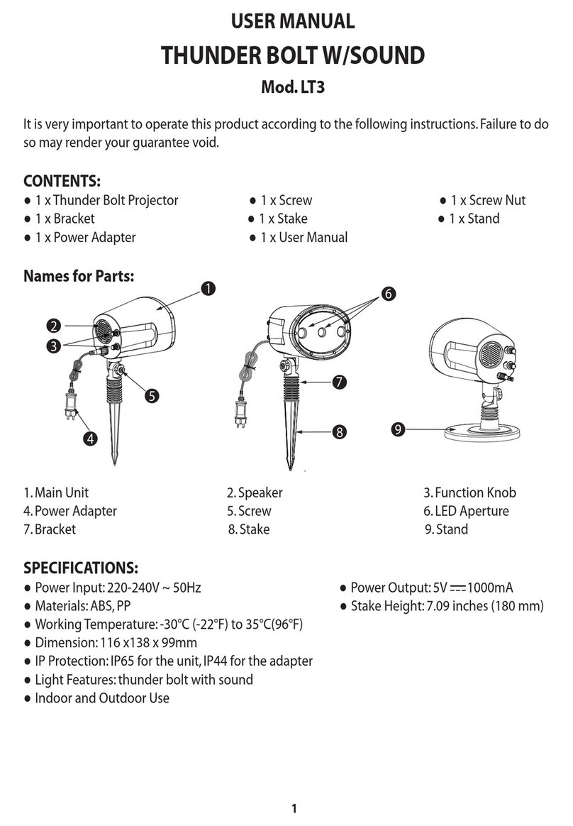 FRISA PRESEPI LT3 user manual