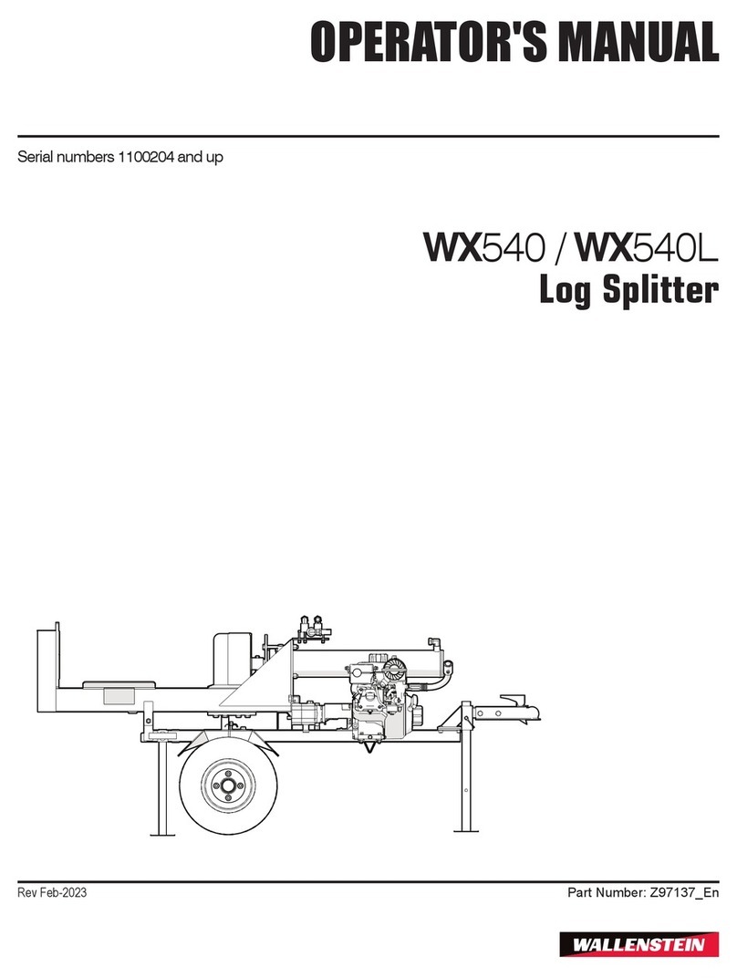 Wallenstein WX540 User manual