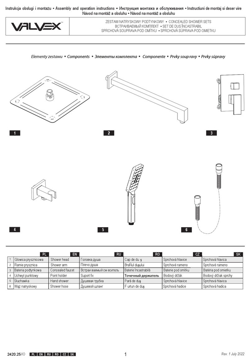 VALVEX ARS 2420260 Assembly and operation instructions VALVEX ARS 2420260 Assembly and operation instructions