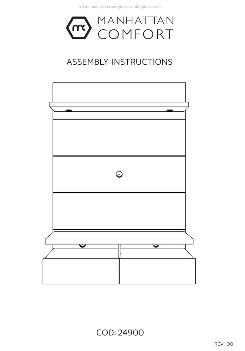 Manhattan Comfort 24900 Assembly instructions