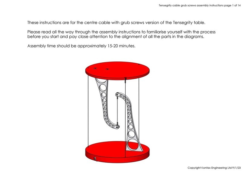 Kontax Tensegrity instructions