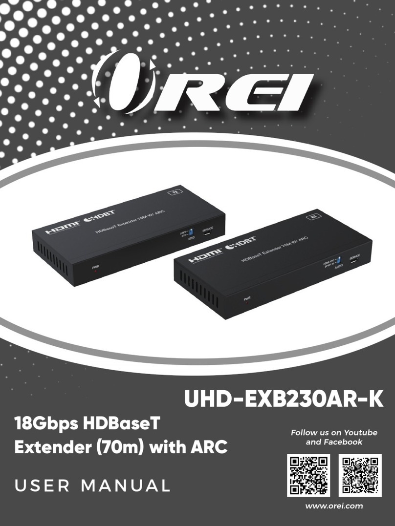 REI UHD-EXB230AR-K user manual