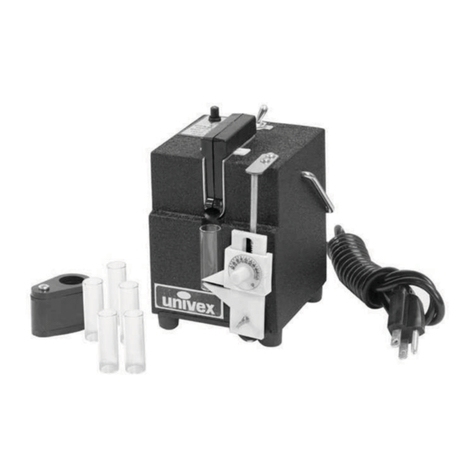 Univex FA73 Operator's manual
