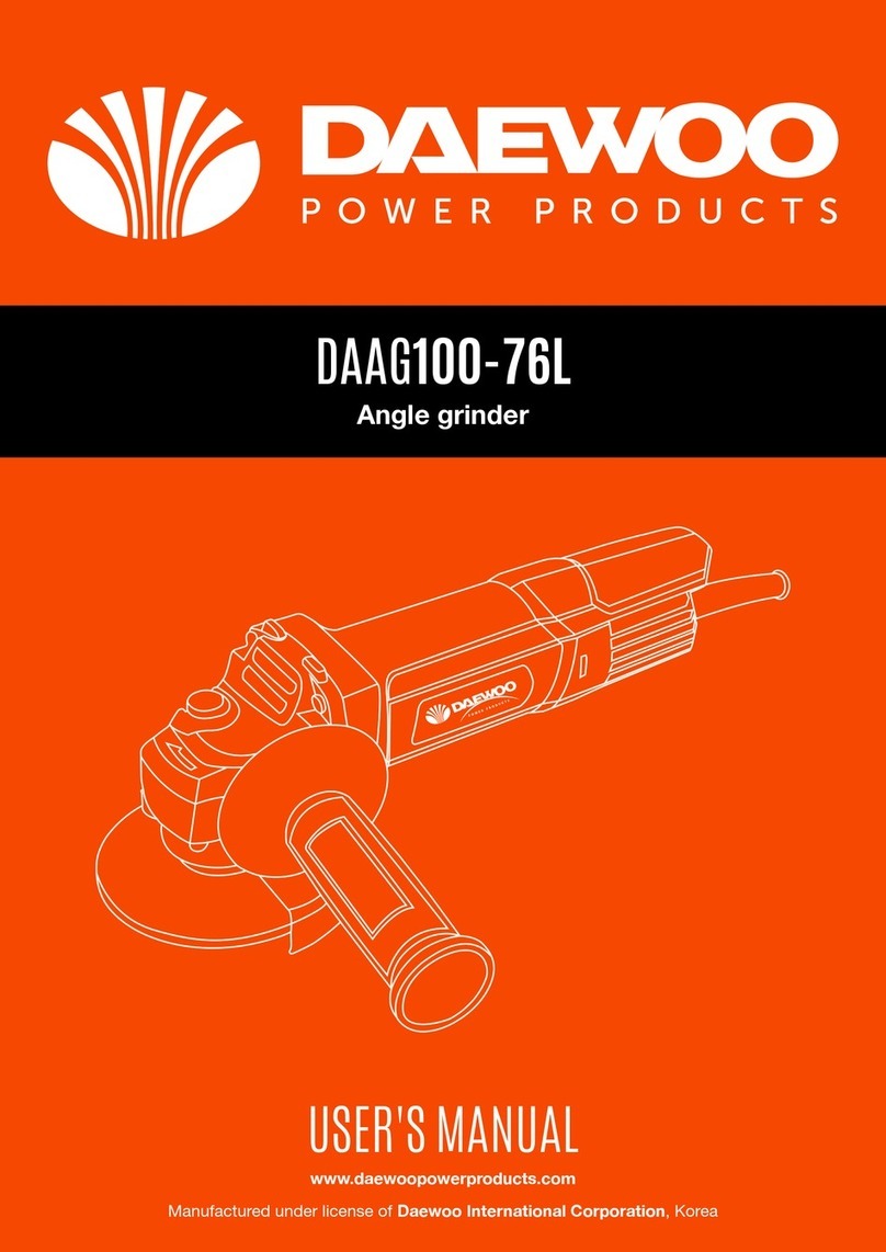 Daewoo DAAG100-76L user manual