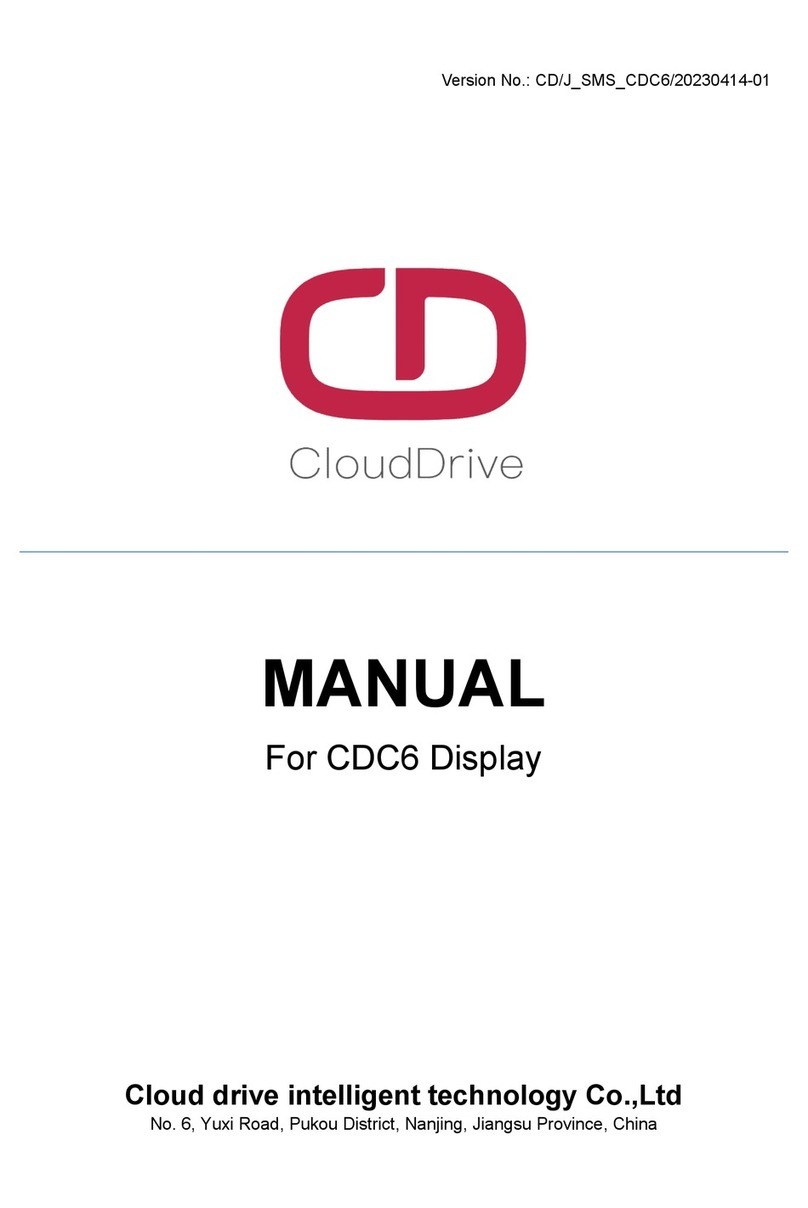 Cloud Drive CDC6 manual