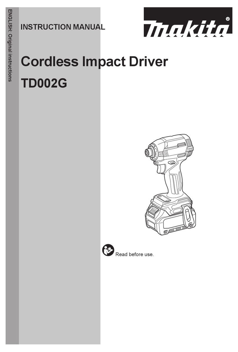 Makita TD002G instruction manual